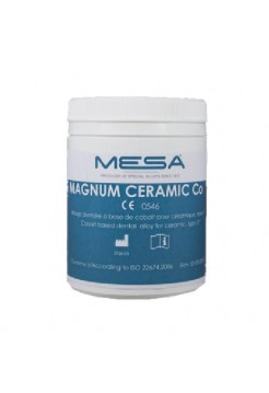Сплав Mesa Magnum Ceramic Co для керамики, Co (64%), Cr (21%), Mo (6%), W (6%) 1кг, без бериллия.