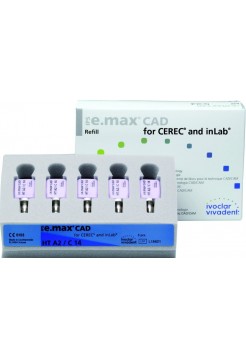 Циркониевые блоки IPS e.max ZirCAD for InLab MO 0 B65 1 шт.