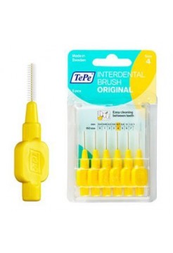 МЕЖЗУБНЫЕ ЁРШИКИ (ORIGINAL) 6 ШТ ЖЕЛТЫЕ