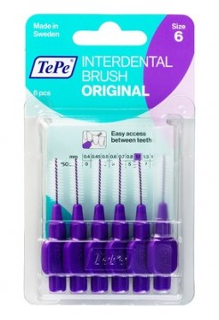 МЕЖЗУБНЫЕ ЁРШИКИ (ORIGINAL) 6 ШТ ФИОЛЕТОВЫЕ