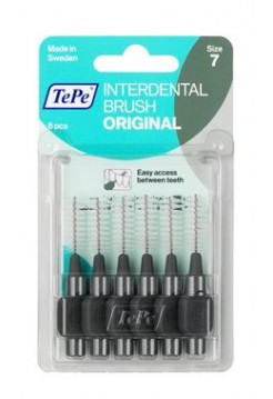 МЕЖЗУБНЫЕ ЁРШИКИ (ORIGINAL) 6 ШТ СЕРЫЕ