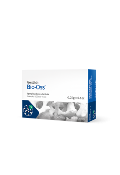 Bio-Oss 0,25 г, гранулы 0,25-1 мм, размер S, натуральный костнозамещающий материал, арт: 30641.2