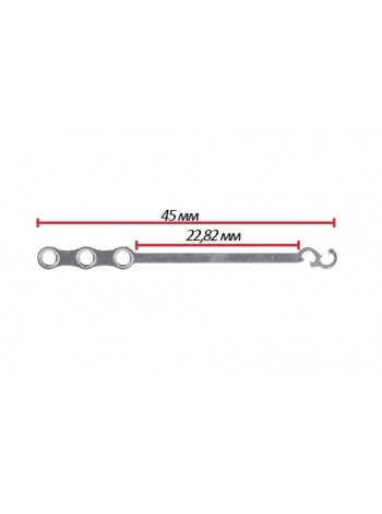 PM-01-10 Титановая пластина для ортогнатической хирургии