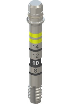 Метчик BLT, Ø 3,3 мм, L 25 мм, Stainless steel/TAN