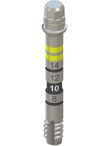 Метчик BLT, Ø 3,3 мм, L 25 мм, Stainless steel/TAN