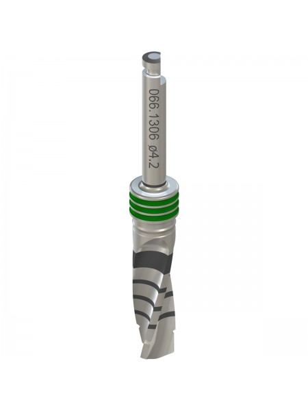 Короткое сверло X VeloDrill для хирургии по шаблонам, Ø 4.2 мм, L 34 мм Короткое сверло X VeloDrill для хирургии по шаблонам, Ø 4.2 мм, L 34 мм