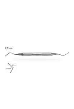 Кюретажная ложка Lucas 84 2.3/2.3 мм