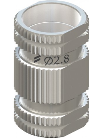 Втулка для хирургии по шаблонам, Ø 2,8 мм, Н 6 мм, Stainless steel