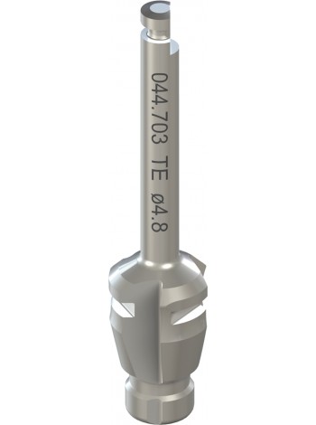 Короткое профильное сверло TE WN, Ø 4,8 мм, L 28 мм, Stainless steel