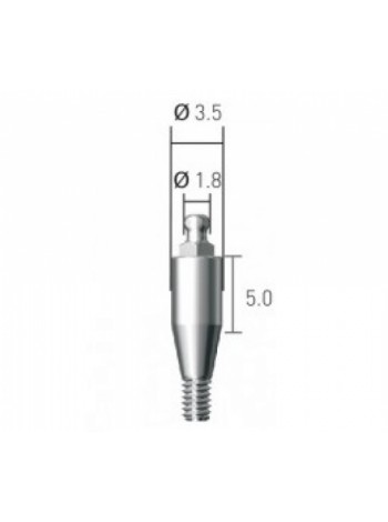 BAB355018 Шариковый аттачмент, Dentium (Ю.Корея)