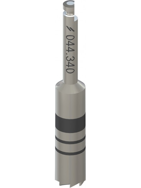 Короткая фреза для удаления имплантата, Ø 4,1 мм, L 32 мм, Stainless steel Короткая фреза для удаления имплантата, Ø 4,1 мм, L 32 мм, Stainless steel