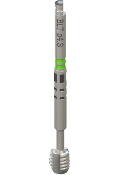 Метчик BLT для хирургии по шаблонам, Ø 4,8 мм, L 42 мм, Stainless steel