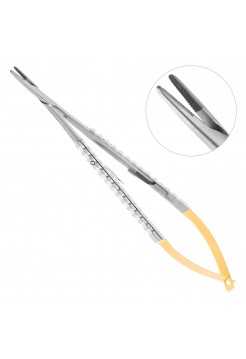 Иглодержатель Micro-Nadelhalter TC, прямой, 18 см