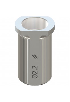 Втулка-T для хирургии по шаблонам, Ø 2,2 мм, Н 6 мм, Stainless steel