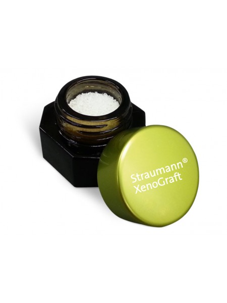 Материал для замещения костной ткани Straumann® XenoGraft, размер частиц 1,0-2,0 мм; 1,0 г. Материал для замещения костной ткани Straumann® XenoGraft, размер частиц 1,0-2,0 мм; 1,0 г.