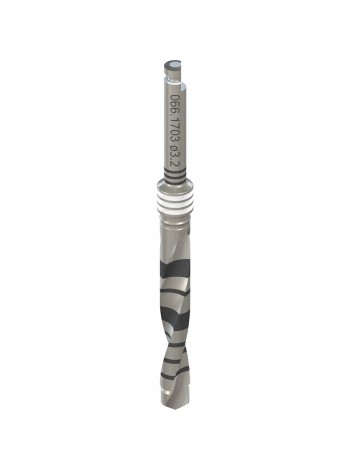 Длинное сверло X VeloDrill для хирургии по шаблонам, Ø 3.2 мм, L 42 мм