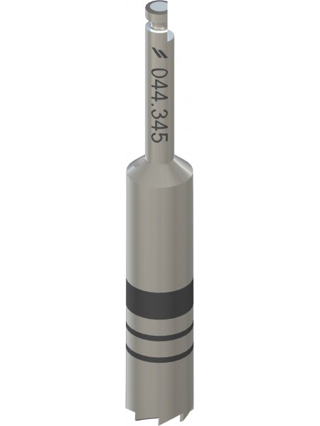 Средняя фреза для удаления имплантата, Ø 4,8 мм, L 37,5 мм, Stainless steel Средняя фреза для удаления имплантата, Ø 4,8 мм, L 37,5 мм, Stainless steel