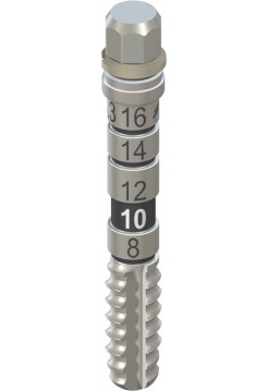 Метчик для переходника S/SP, Ø 3,3 мм, L 23 мм, Stainless steel