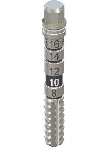 Метчик для переходника S/SP, Ø 3,3 мм, L 23 мм, Stainless steel