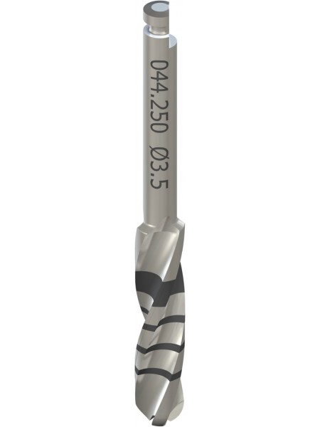 Короткое спиральное сверло PRO, Ø 3,5 мм, L 33 мм, Stainless steel