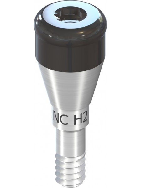 Прямой абатмент Novaloc 0° NC, H 2 мм, TAV