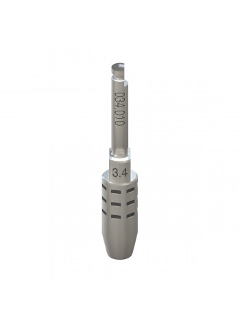 Мукотом для хирургии по шаблонам, Ø 3,4 мм, L 30 мм, Stainless steel