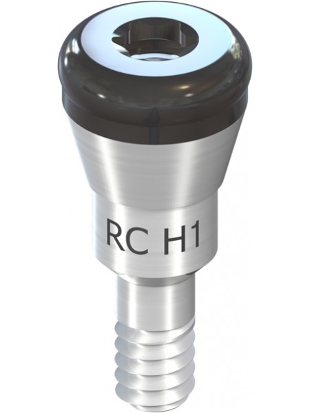Прямой абатмент Novaloc 0° RC, H 1 мм, TAV