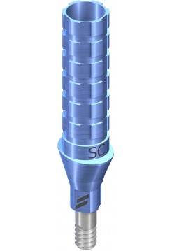 Овальный временный абатмент для коронки SC, GH 2 мм, TAN