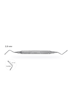 Кюретажная ложка Lucas 85 2.6/2.6 мм