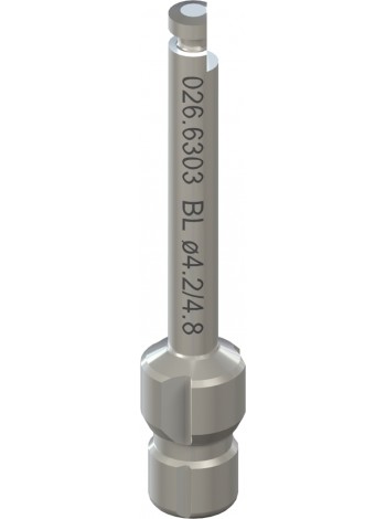 Короткое профильное сверло BL, Ø 4,8 мм, Stainless steel