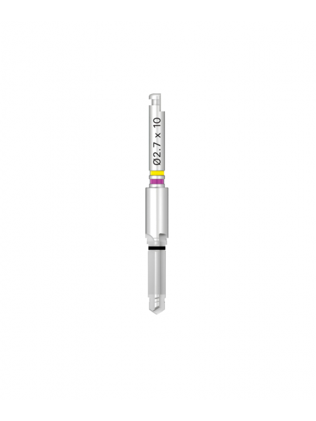 Прямое сверло (Straight Drill), диаметр 2.7 мм, длина 10 мм (DSU 2710M) Прямое сверло (Straight Drill), диаметр 2.7 мм, длина 10 мм (DSU 2710M)