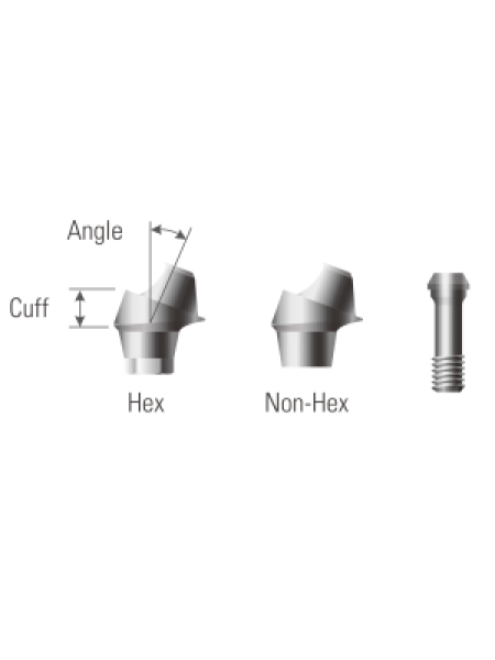 Абатмент MultiUnit (Multiunit Abutment) длина 2.5 мм, угол 20 (UMA 482520H) Абатмент MultiUnit (Multiunit Abutment) длина 2.5 мм, угол 20 (UMA 482520H)