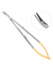 Иглодержатель Micro-Nadelhalter TC, изогнутый, 18 см