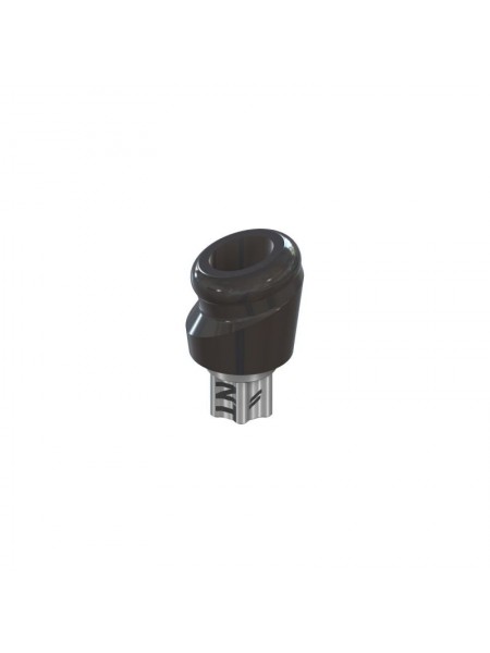 Абатмент Novaloc® ADLC, угловой 15°, NT, высота 2 мм, с винтом