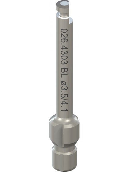 Короткое профильное сверло BL, Ø 4,1 мм, Stainless steel Короткое профильное сверло BL, Ø 4,1 мм, Stainless steel