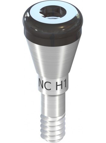 Прямой абатмент Novaloc 0° NC, H 1 мм, TAV
