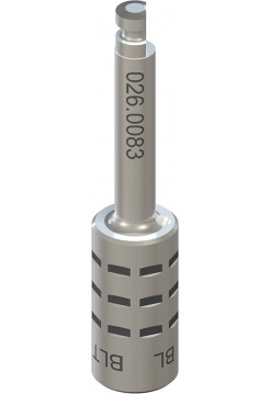 Переходник BL/BLT для хирургии по шаблонам, L 24 мм, Stainless steel