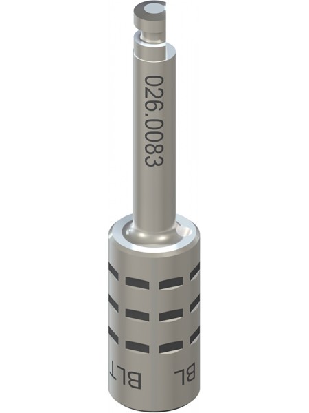 Переходник BL/BLT для хирургии по шаблонам, L 24 мм, Stainless steel