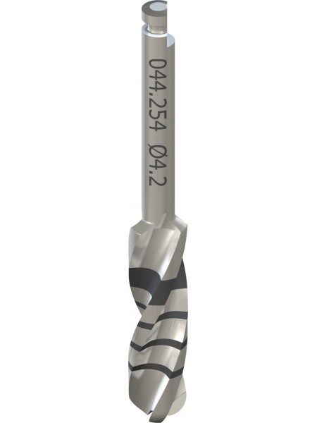 Короткое спиральное сверло PRO, Ø 4,2 мм, L 33 мм, Stainless steel