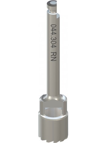 Фреза Bone profiler RN, L 28 мм, используется с направляющим цилиндром 049.082, Stainless steel