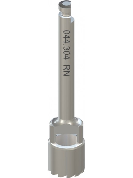 Фреза Bone profiler RN, L 28 мм, используется с направляющим цилиндром 049.082, Stainless steel Фреза Bone profiler RN, L 28 мм, используется с направляющим цилиндром 049.082, Stainless steel