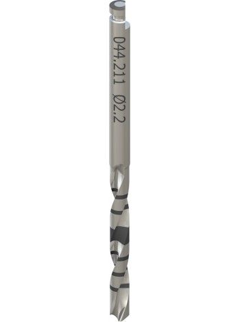 Длинное пилотное сверло 1, Ø 2,2 мм, L 41 мм, Stainless steel