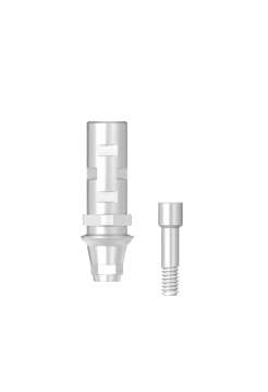 Абатмент временный (Temporary abutment) диаметр 4.5 мм, манжета 3 мм, hex (SSTA 4530H(H))