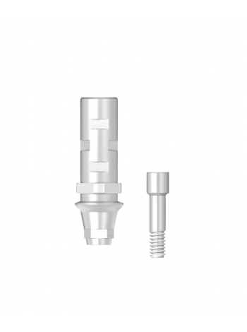 Абатмент временный (Temporary abutment) диаметр 4.5 мм, манжета 1 мм, hex (SSTA 4510H(H))
