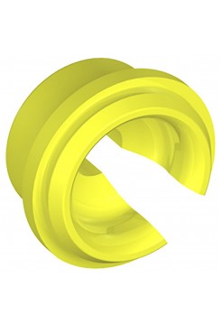 Вставка ретенционная Optiloc, желтая, средняя сила ретенции, PEEK, 4 шт./уп.