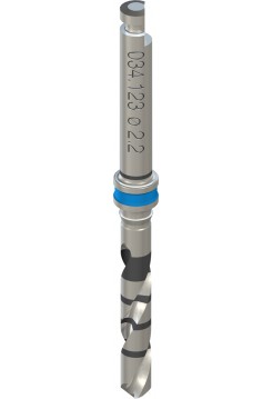Короткое пилотное сверло для хирургии по шаблонам,Ø2,2 мм, 16 мм, L 32 мм, Stainless steel