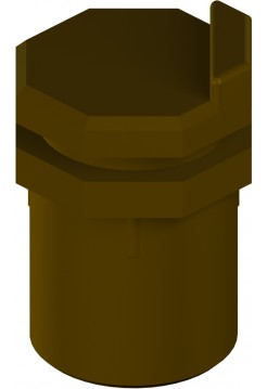 Позиционный цилиндр для монолитного абатмента 048.546 WN, H 10 мм, POM