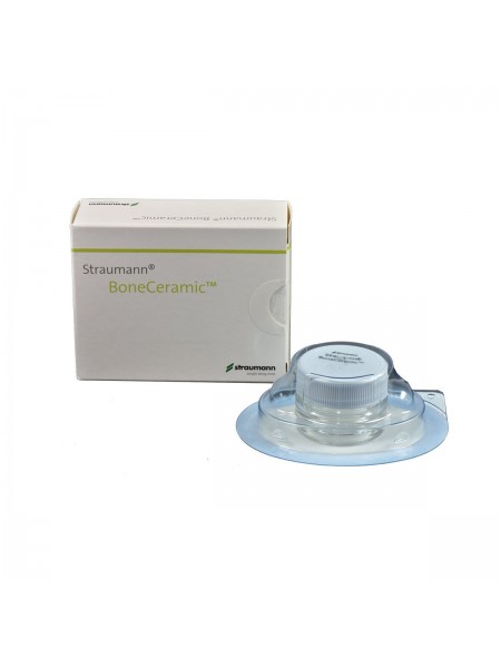 Костнозамещающий материал Straumann Bone Ceramic 0.5-1.0 мм, ~1.0 мл, 0.5 грамм Костнозамещающий материал Straumann Bone Ceramic 0.5-1.0 мм, ~1.0 мл, 0.5 грамм