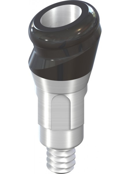 Угловой абатмент Novaloc, 15° тип B, RC, H 2 мм, TAV Угловой абатмент Novaloc, 15° тип B, RC, H 2 мм, TAV