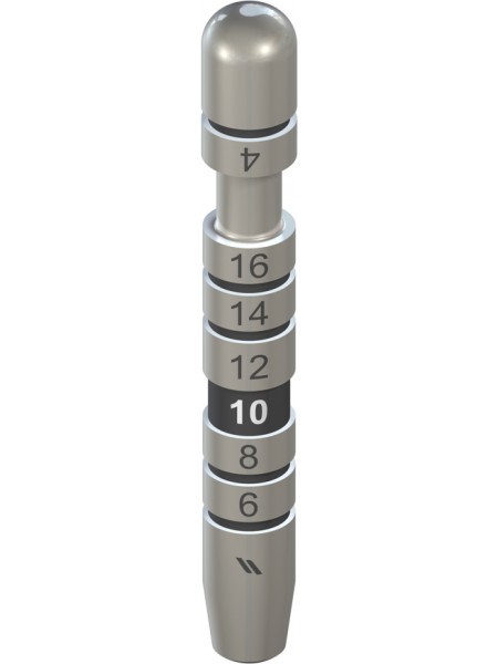 Глубиномер, Ø 3,5 мм, L 27 мм, Ti